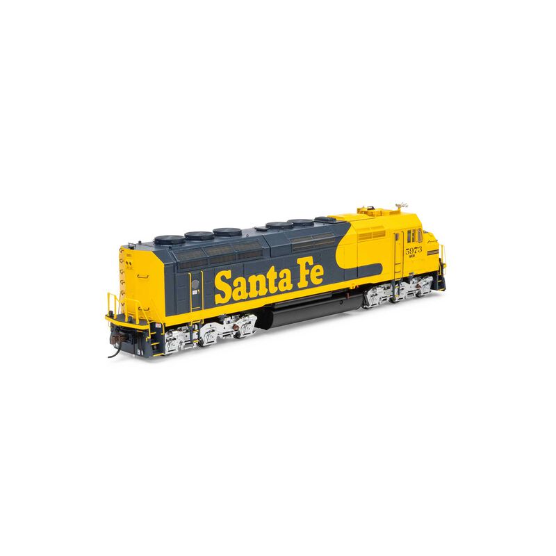 Athearn ATHG18370 EMD F45u Locomotive with Tsunami 2 DCC & Sound, ATSF/MKM #5973 HO Scale