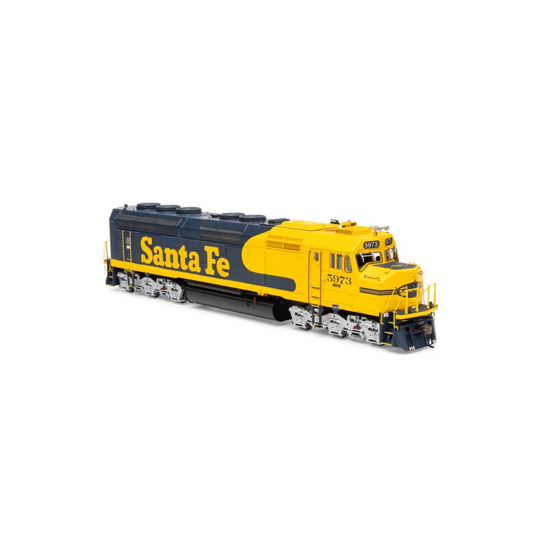 Athearn ATHG18370 EMD F45u Locomotive with Tsunami 2 DCC & Sound, ATSF/MKM #5973 HO Scale