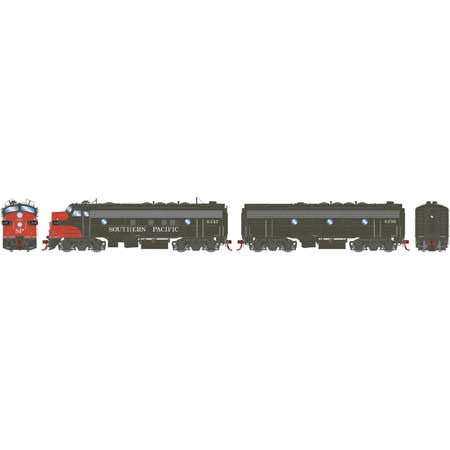 Athearn ATHG19516 FP7A/F7B - SP - Southern Pacific Bloody Nose #6447 & 8299 with DCC & Sound Tsunami2  HO Scale