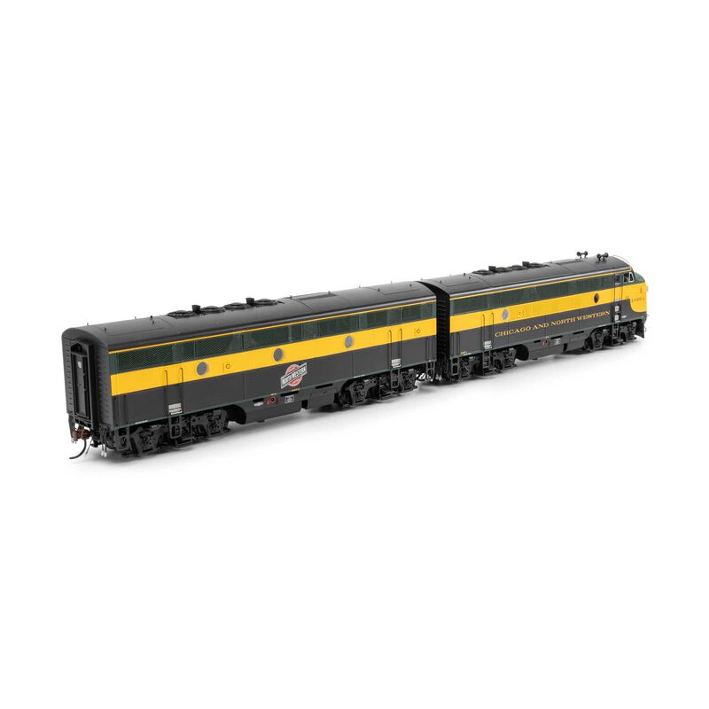Athearn ATHG19671 F3A / F3B Locomotive Set with Tsunami2 DCC & Sound, C&NW #4066-A, #4066-B HO Scale