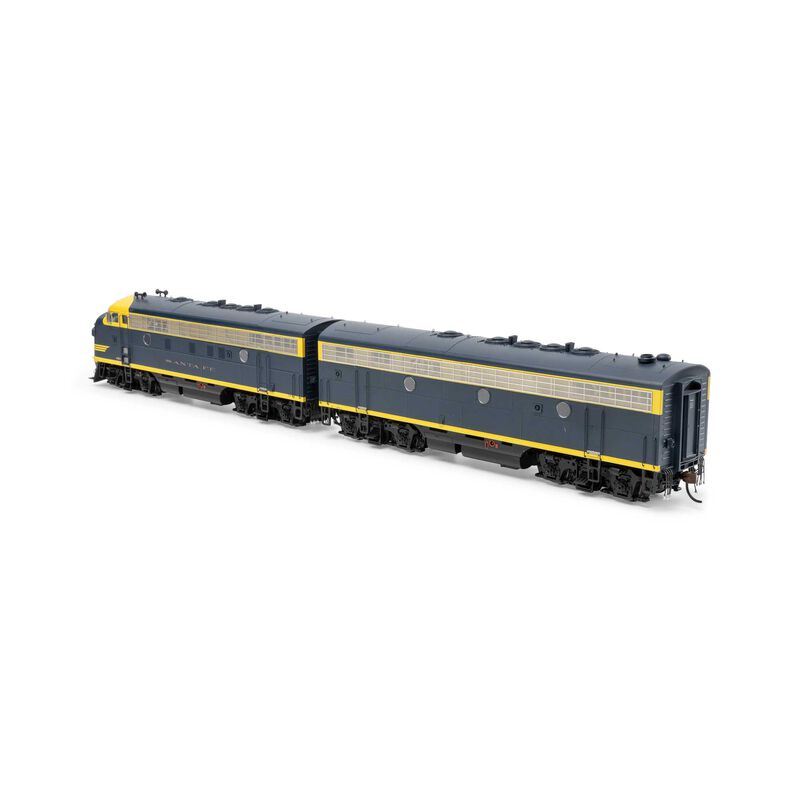 Athearn ATHG19674 F7A / F7B Locomotive Set with Tsunami2 DCC & Sound, ATSF #257L, #257A HO Scale