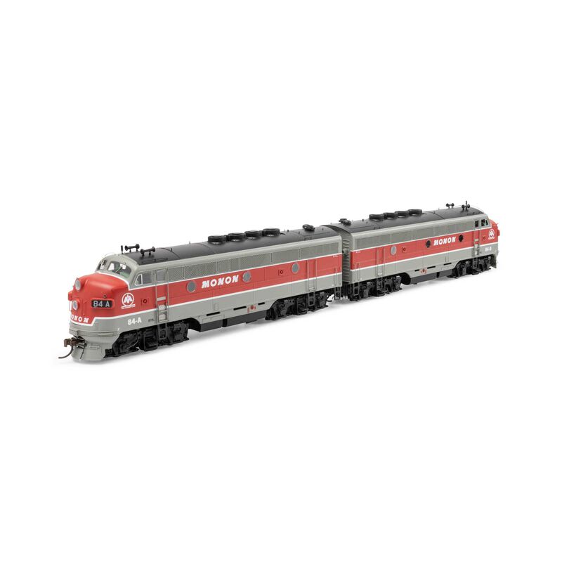 Athearn ATHG19681 F3A / F3A Locomotive Set with Tsunami2 DCC & Sound, Monon #84-A, #84-B HO Scale