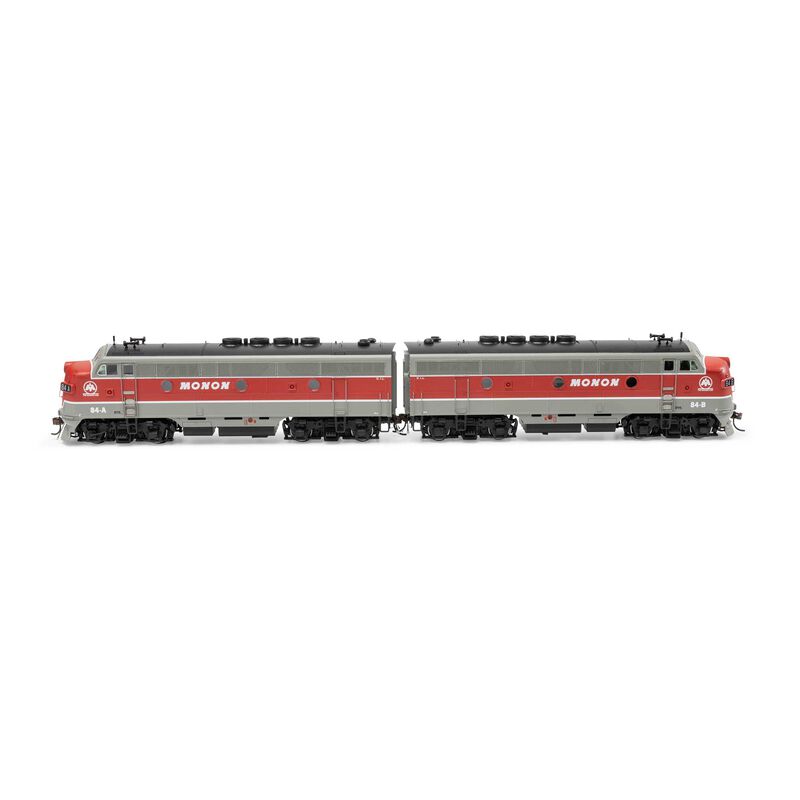 Athearn ATHG19681 F3A / F3A Locomotive Set with Tsunami2 DCC & Sound, Monon #84-A, #84-B HO Scale