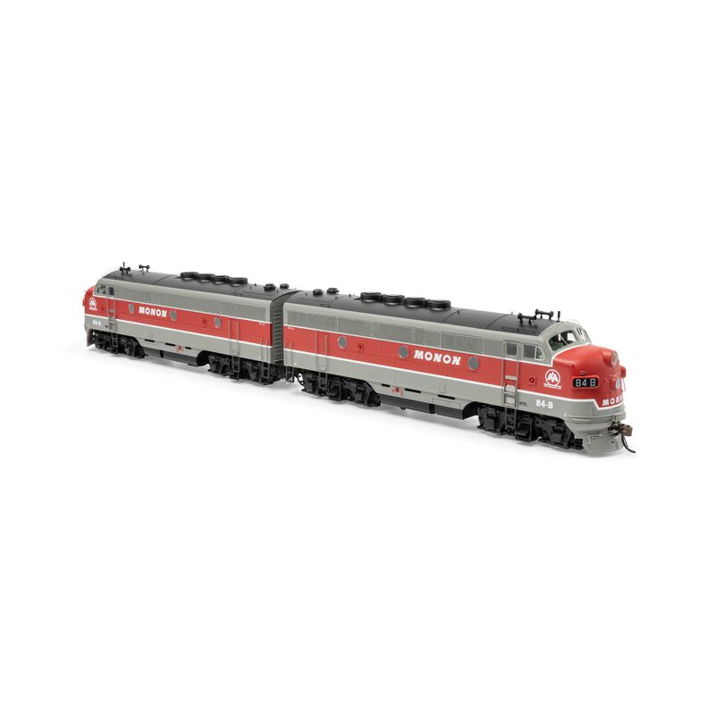 Athearn ATHG19681 F3A / F3A Locomotive Set with Tsunami2 DCC & Sound, Monon #84-A, #84-B HO Scale