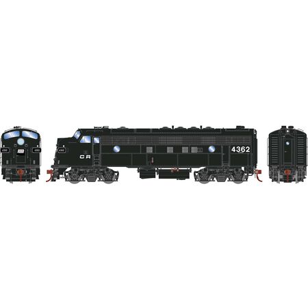Athearn ATHG19696 EMD FP7A Locomotive with DCC & Sound, CR Conrail #4362 HO Scale