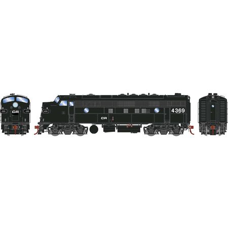 Athearn ATHG19697 EMD FP7A Locomotive with DCC & Sound, CR Conrail #4369 HO Scale