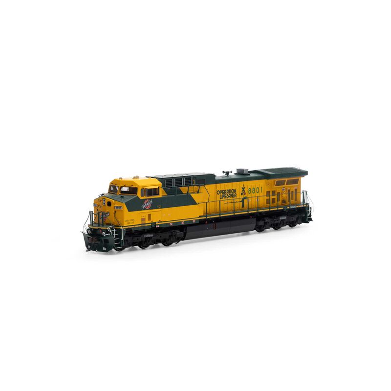 Athearn ATHG31647 AC4400CW C&NW Chicago & North Western #8801 DCC & Sound Tsunami HO Scale