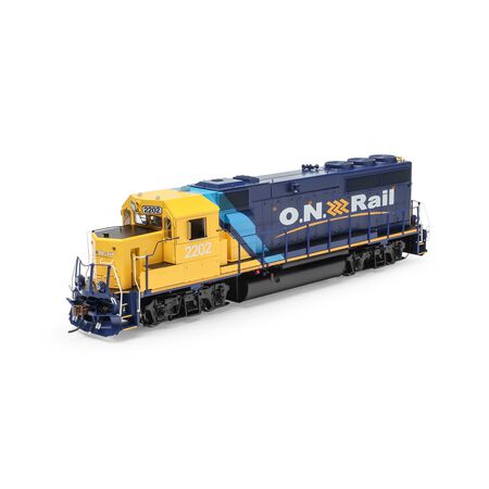Athearn ATHG64940 EMD GP40-2 ONT Ontario Northland #2202 DCC & Sound HO Scale