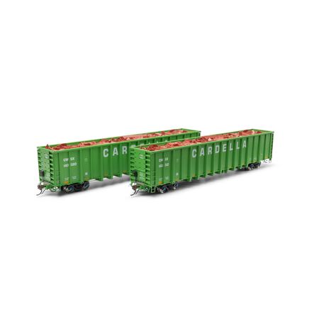 Athearn ATHG76712 NSC 6400 Gondola, CWSX CARDELLA #140012/140020 HO Scale
