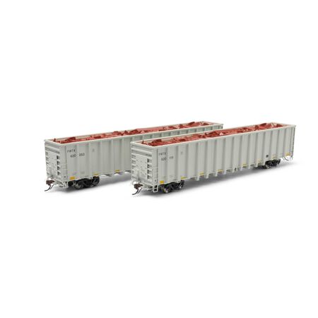 Athearn ATHG76733 NSC 6400 Gondola, FWTX #620053, 620118 HO Scale