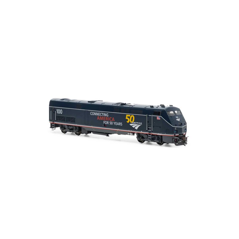Athearn ATHG81314 P42 Amtrak 50th Midnight Blue# 100 DCC & Sound HO Scale