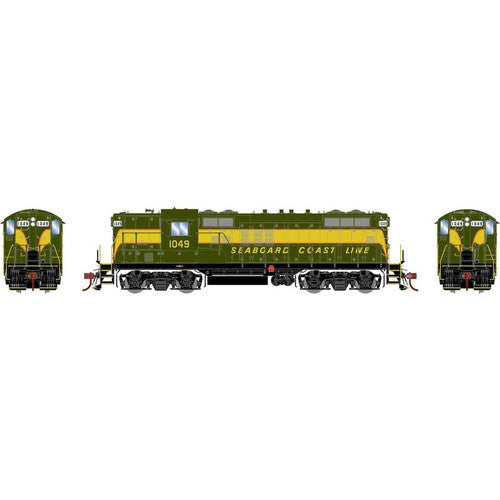 Athearn ATHG82364 GP9 SCL Seaboard Coast Line #1049 with DCC & Sound Tsunami HO Scale