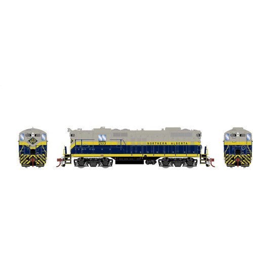 Athearn ATHG82366 GP9 NAR Northern Alberta #203 with DCC & Sound Tsunami HO Scale