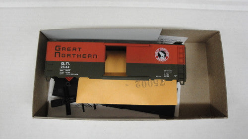 Bev-Bel 1473-11 40' Steel SIngle-Door Boxcar GN Great Northern "Mountain Goat Herald - Old Style"#2544 HO Scale