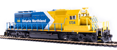 BLI 6789 SD40-2 ON - Ontario Northland #1734 Broadway Limited Paragon 4 w/Sound & DCC HO Scale