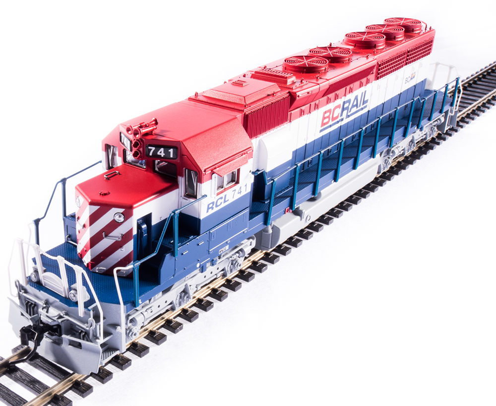 BLI 6776 SD40-2 BCR - BC Rail #736 Broadway Limited Paragon 4 w/Sound & DCC HO Scale