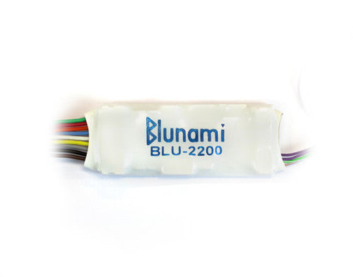 Soundtraxx Blunami 886602 BLU-2200 2 Amp Electric Universal sound decoder 3 way DC, DCC and Wireless HO Scale