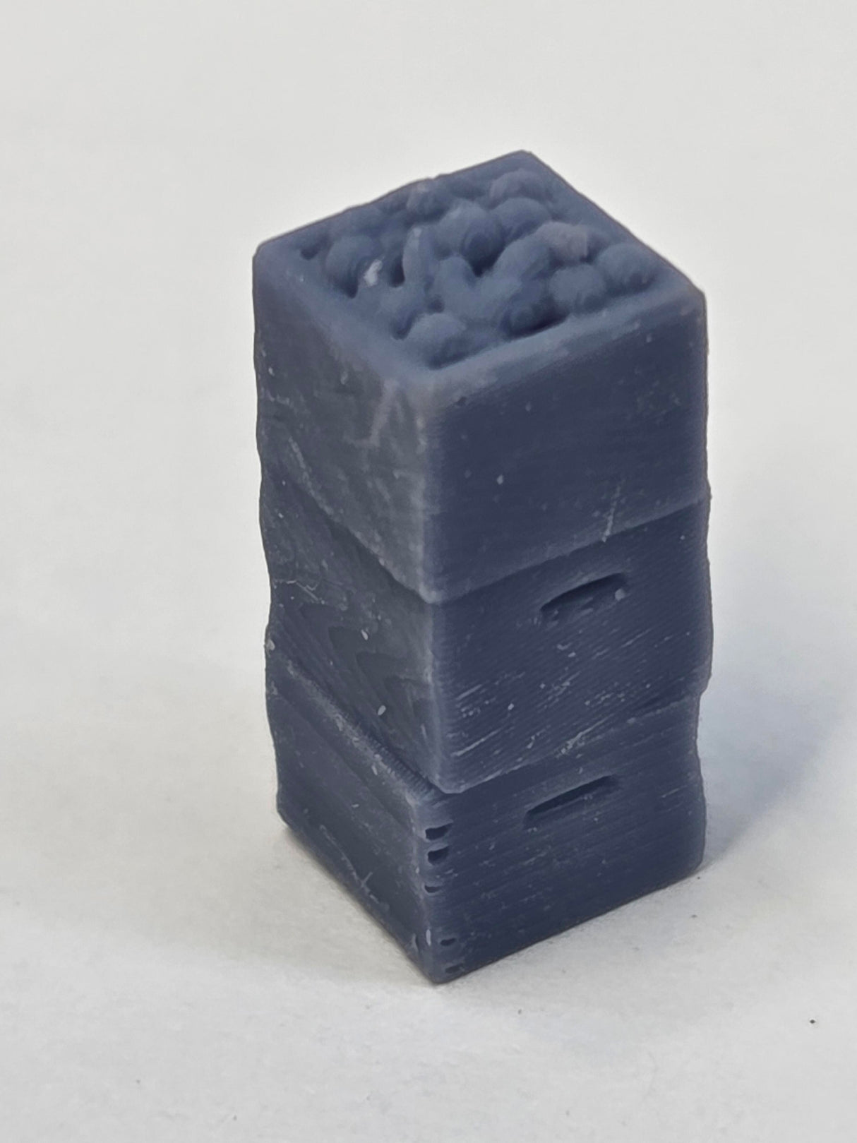 3GResinprints B-00018 Boxes Pumpkins Fruit 3 High (5 per package) HO Scale