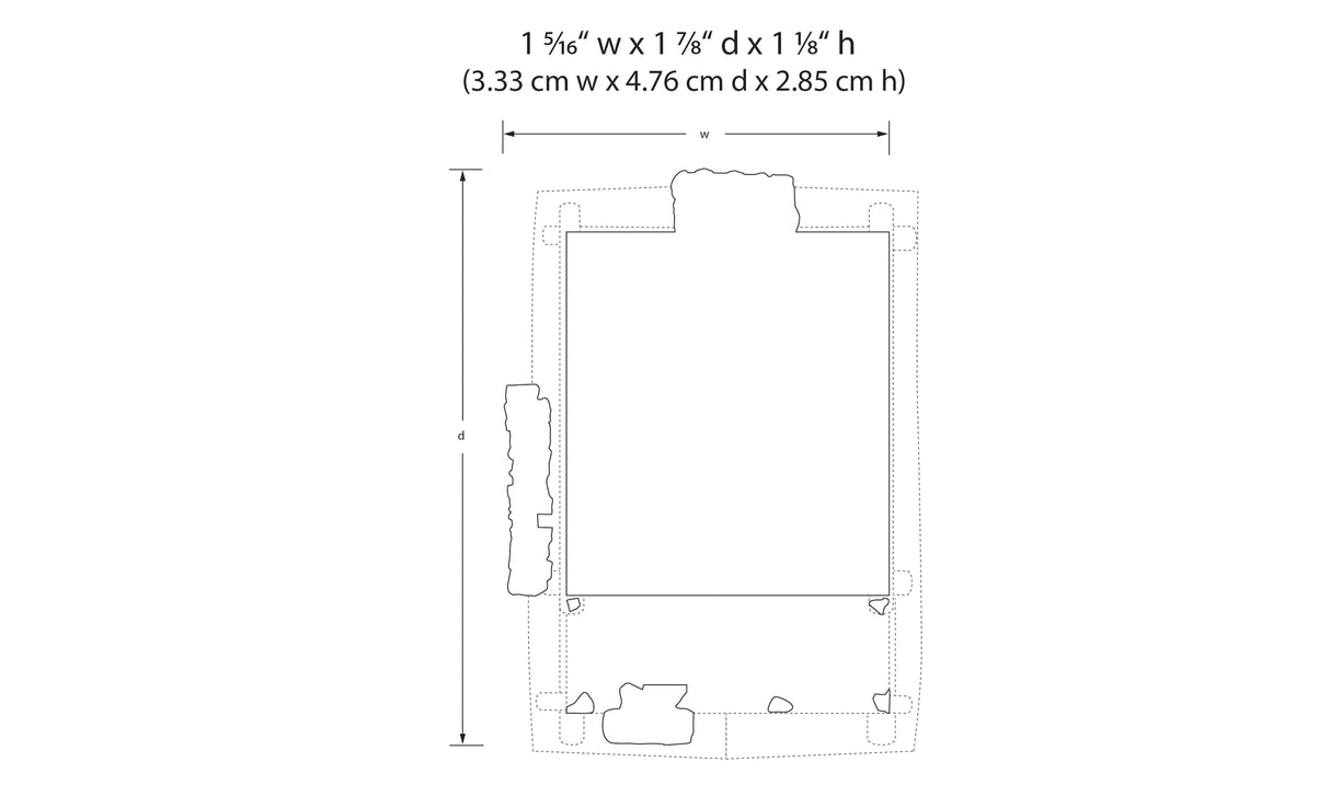 Woodland Scenics 4961 Cozy Cabin w/Lights - Built-&-Ready Landmark Structure -- Assembled N Scale