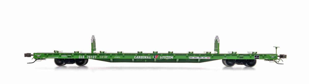 HomeShops HFF-013-001 CLE 76106 - HO-Scale Cardinal System ScaleTrains BSC Finger Rack Flatcar