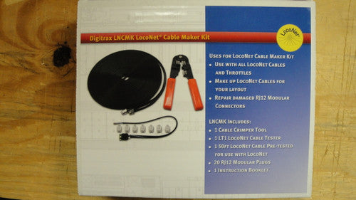 Digitrax LNCMK LocoNet Cable Maker Kit  (Scale = ALL)  Part # 245-LNCMK
