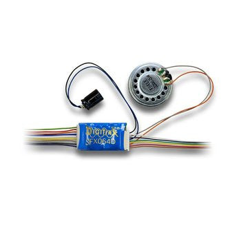 SFX064D Digitrax Sound FX & Function decoder  (Scale = HO)  Part # 245-SFX064D