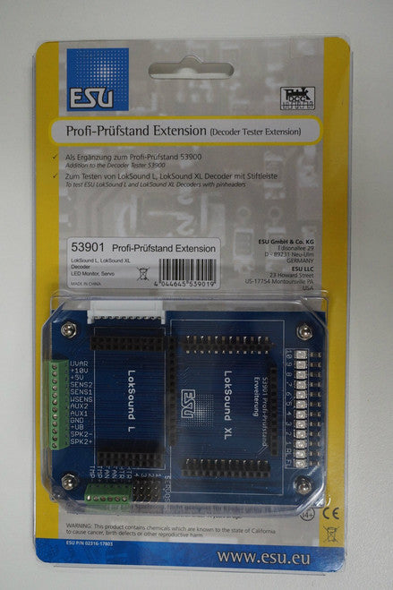 ESU 53901 LokSound Extension Board for Decoder Tester (Scale=ALL) 397-53901