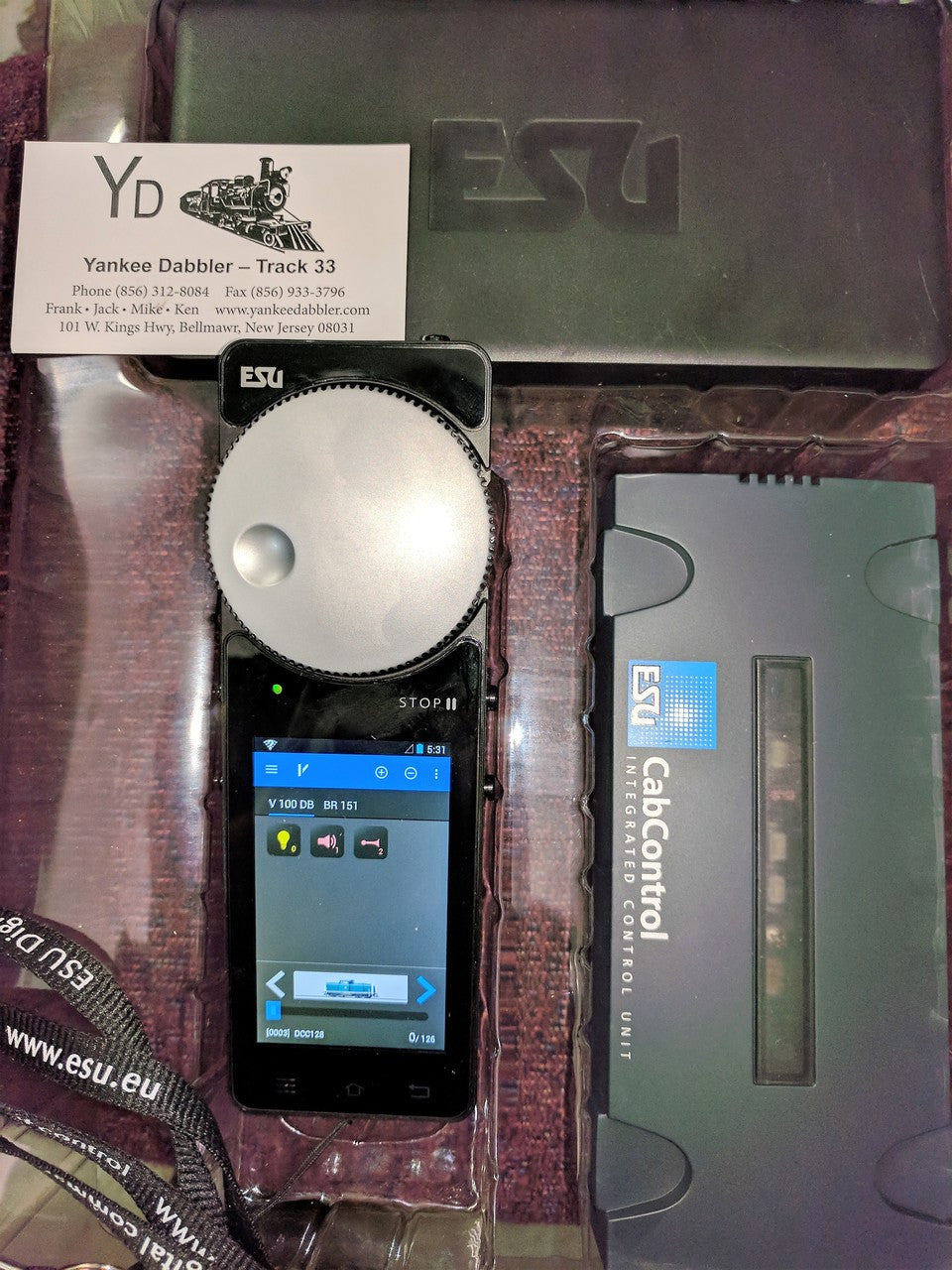 ESU CabControl WIFI Digital CONTROLLLER with WIFI wireless Cab