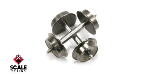 FVM 3611 12 Pack 36" Standard Wheelsets, .553” axle: ATL, CC, IMR, MDC Fox Valley Models N Scale