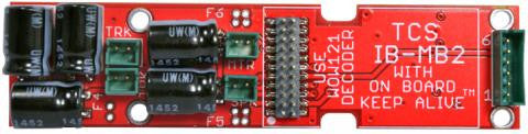 1618 TCS Train Control Systems /  IB-MB2 Motherboard (SCALE=HO) Part # 745-1618