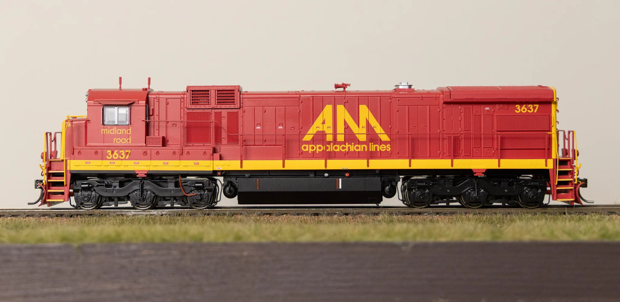 HomeShops AM Allegheny Midland #3630 - HO Scale DCC/Sound Equipped GE C36-7 Locomotive