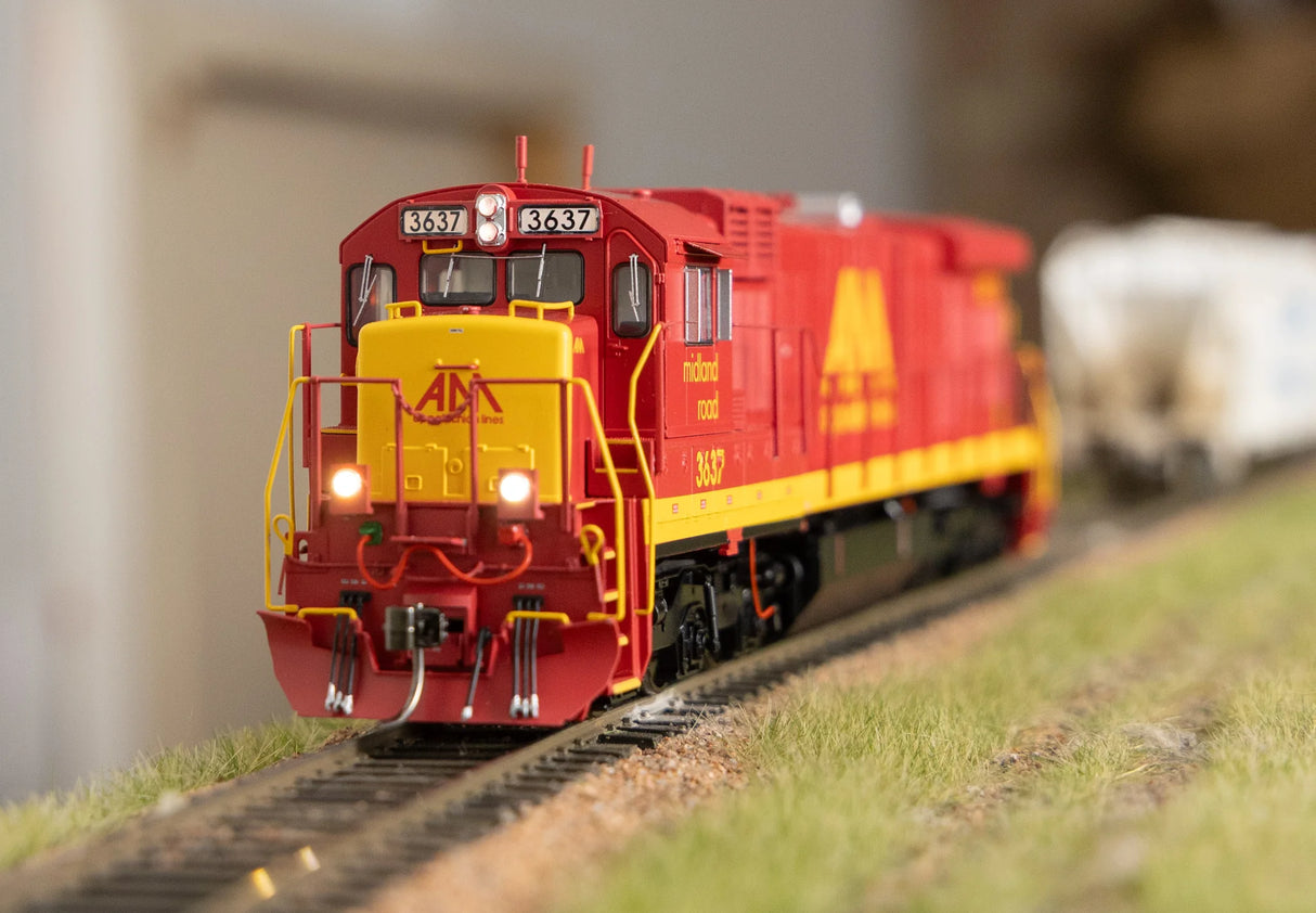 HomeShops AM Allegheny Midland #3630 - HO Scale DCC/Sound Equipped GE C36-7 Locomotive