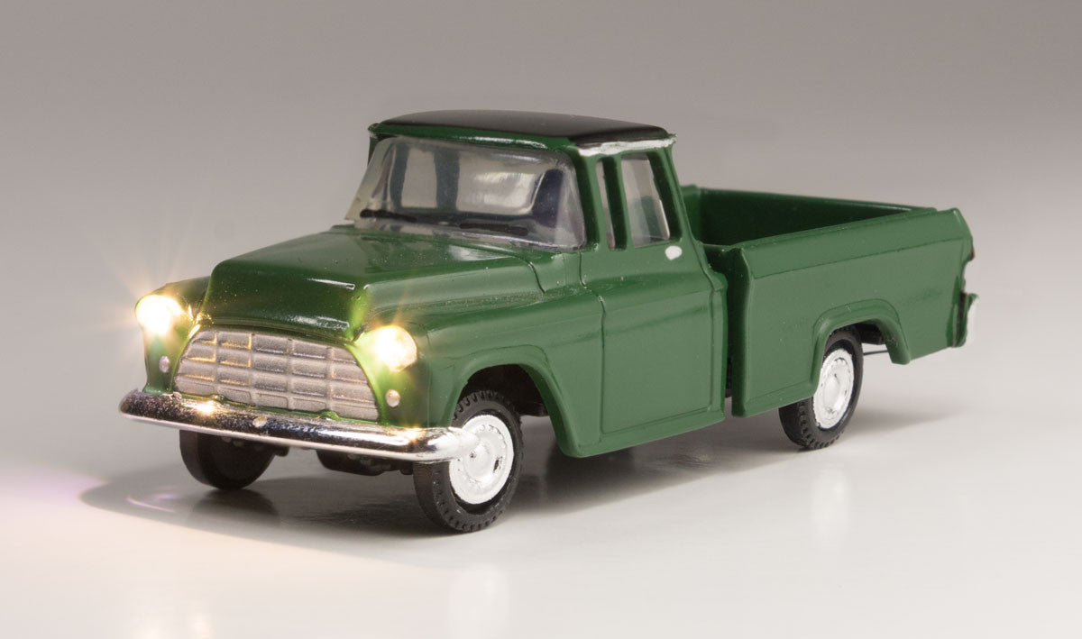 Woodland Scenics 5590 Green Pickup - Just Plug  (SCALE=HO)  Part # 785-5590