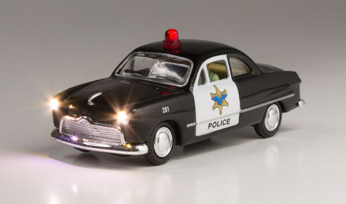 Woodland Scenics 5593 Police Car - Just Plug (SCALE=HO) Part # 785-5593