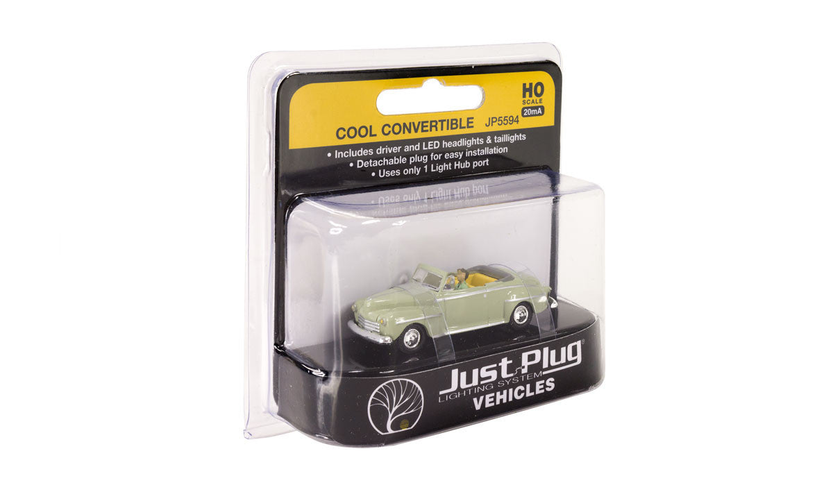 Woodland Scenics 5594 Cool Convertible - Just Plug  (SCALE=HO)  Part # 785-5594