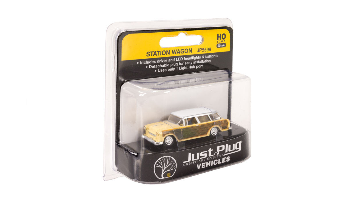 Woodland Scenics 5599 Station Wagon - Just Plug  (SCALE=HO)  Part # 785-5599