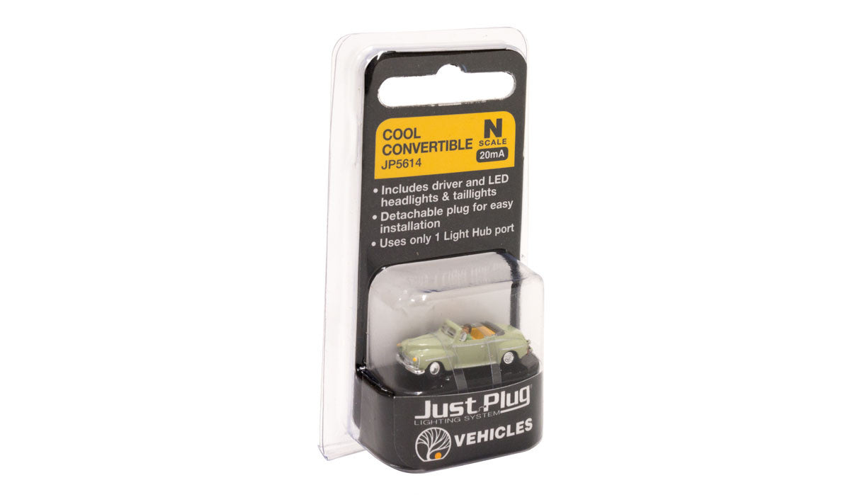 Woodland Scenics 5614 Cool Convertible - Just Plug  (SCALE=N)  Part # 785-5614