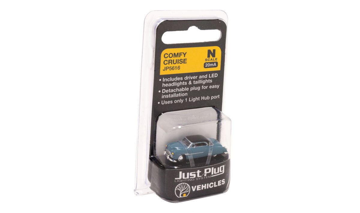 Woodland Scenics 5616 Comfy Cruise - Just Plug  (SCALE=N)  Part # 785-5616