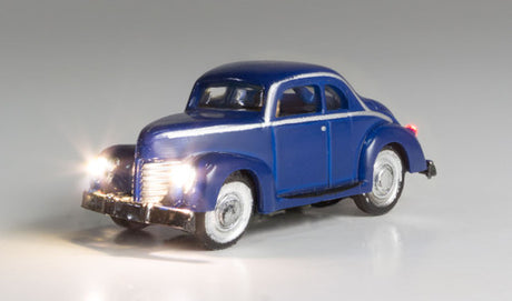 Woodland Scenics 5618 Blue Coupe - Just Plug  (SCALE=N)  Part # 785-5618