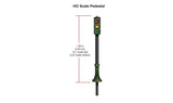 Woodland Scenics 5651 Just Plug Pedestal Traffic Lights - HO Scale