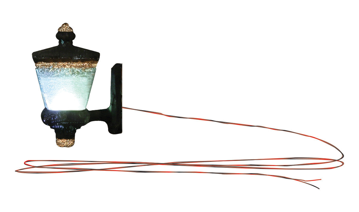 Woodland Scenics 5663 Entry Wall Mount Light - Just Plug(TM) -- pkg(2) (SCALE=O) Part # 785-5663