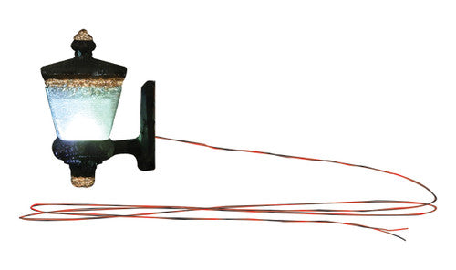 Woodland Scenics 5663 Entry Wall Mount Light - Just Plug(TM) -- pkg(2) (SCALE=O) Part # 785-5663