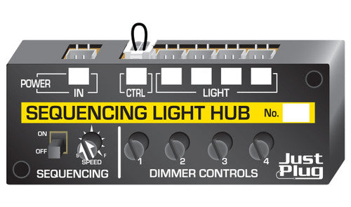 Woodland Scenics 5680 Sequencing Light Hub - Just Plug (SCALE=ALL) Part # 785-5680