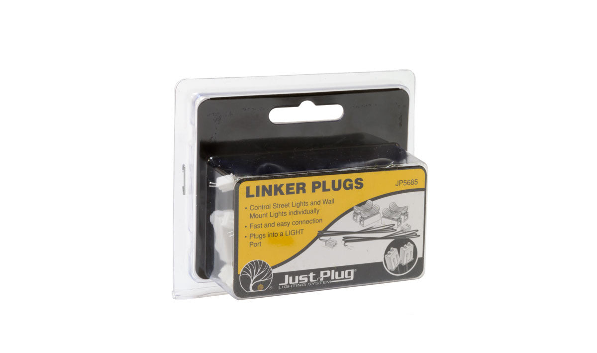 Woodland Scenics 5685 Linker Plugs- Just Plug  (SCALE=ALL)  Part # 785-5685