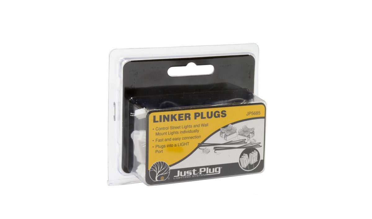 Woodland Scenics 5685 Linker Plugs- Just Plug (SCALE=ALL) Part # 785-5685