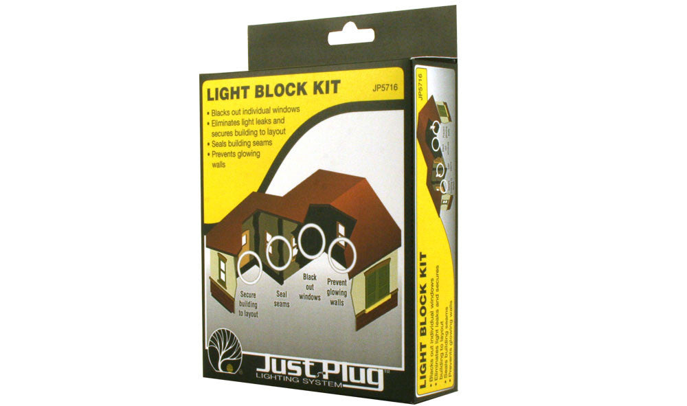 Woodland Scenics 5716 Light Block Kit - Just Plug (SCALE=ALL) Part # 785-5716
