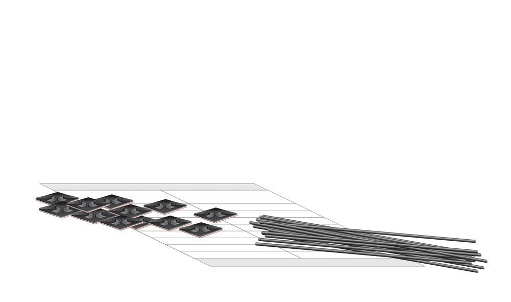 Woodland Scenics 5717 Tidy Wire Kit - Just Plug (SCALE=ALL) Part # 785-5717