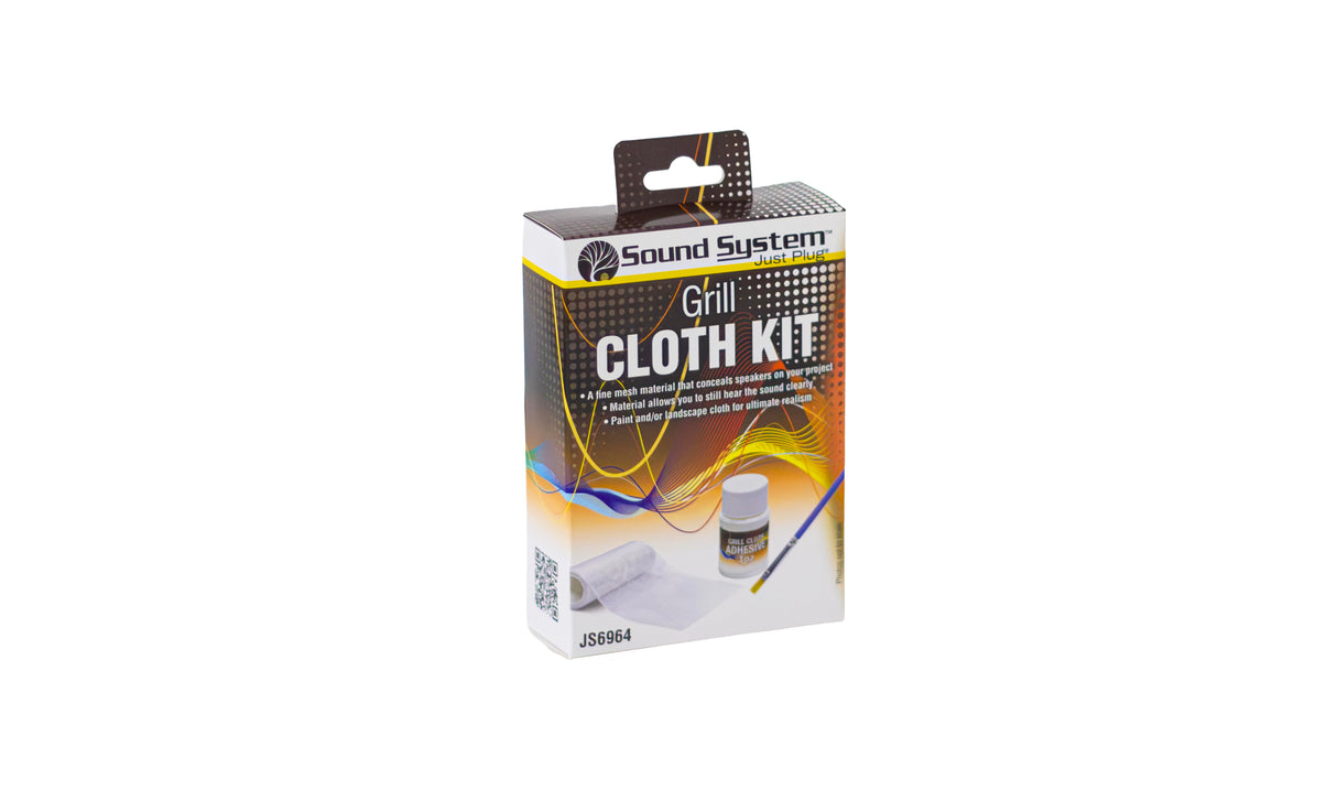 Woodland Scenics JS6964 Grill Cloth Kit for Sound Hub Just Plug All Scale
