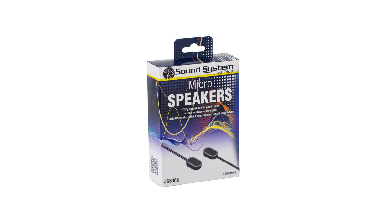Woodland Scenics JS6965 2 Micro Speakers for Sound Hub Just Plug All Scale