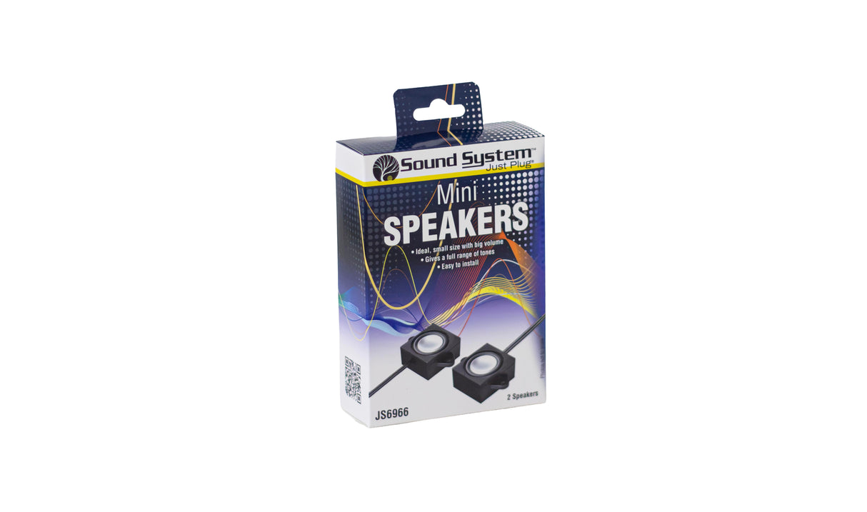 Woodland Scenics JS6966 2 Mini Speakers for Sound Hub Just Plug All Scale